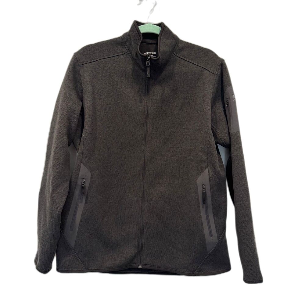 Arc'teryx Covert Cardigan Full Zip Fleece Jacket Gray Gorpcore Outdoor Women XL